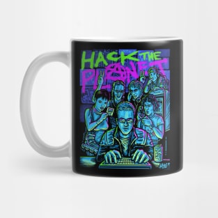 Hack The Planet Mug